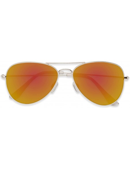 Aviator Sunglass Warehouse Santorini - Polarized Plastic Aviator Men's & Women's Full Frame Sunglasses - CN12O0PT9KG $16.84