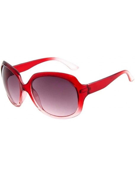 Oversized Oversized Square Sunglasses Women Vintage UV Protection Irregular Brand Designer Shades - F - CN18T45NDSM $18.49
