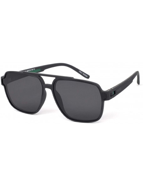 Square Sunglasses for Men Polarized UV Protection Square Frame for Sport Aviator - Green - C218WQOUXL3 $14.29