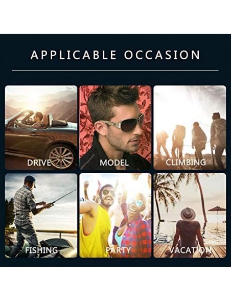 Aviator Men women exquisite UV Protection high definition visual Lens Great Quality decent dragon Sunglasses - CW194OTCEDL $1...