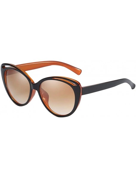 Oversized Women Classic Oversized Sunglasses HD Lens UV400 Protect Cateye Sunglasses Travel Beach Leopard Print Sunglasses - ...