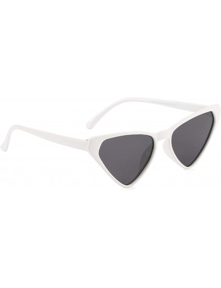 Oversized Retro Triangle Sunglasses for Men or Women plastic PC UV 400 Protection Sunglasses - Gray - C718SARTHYQ $19.21