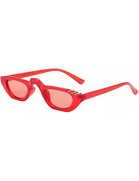 Rimless Fashion Glasses Women Vintage Retro Unisex Big Frame Sunglasses Eyewear - A - C218Q7HCYEO $7.13