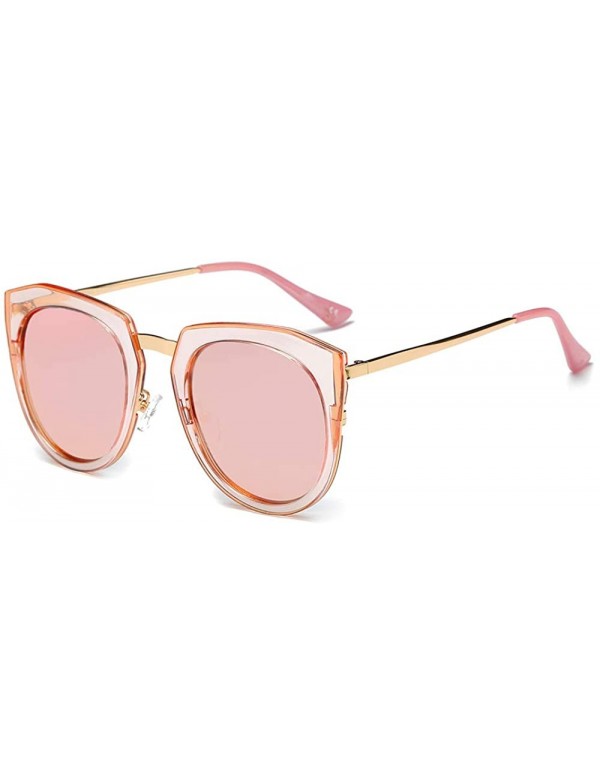 Cat Eye Cat Eye Anoushka Oversized Womens Sunglasses Retro Vintage Classic Chic Frame - CU18QEINXNM $12.49