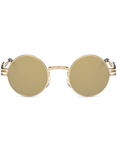 Rimless Sunglasses for Men Women Steampunk Goggles Vintage Glasses Retro Punk Glasses Eyewear Sunglasses Party Favors - E - C...