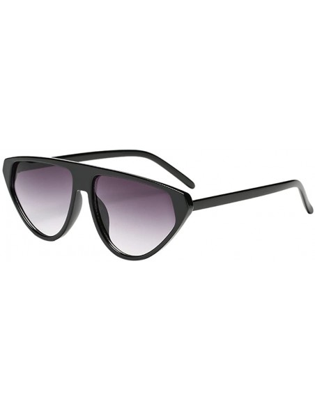 Oversized Sunglasses for Women Chic Sunglasses Vintage Sunglasses Oversized Glasses Eyewear Sunglasses for Holiday - D - CV18...