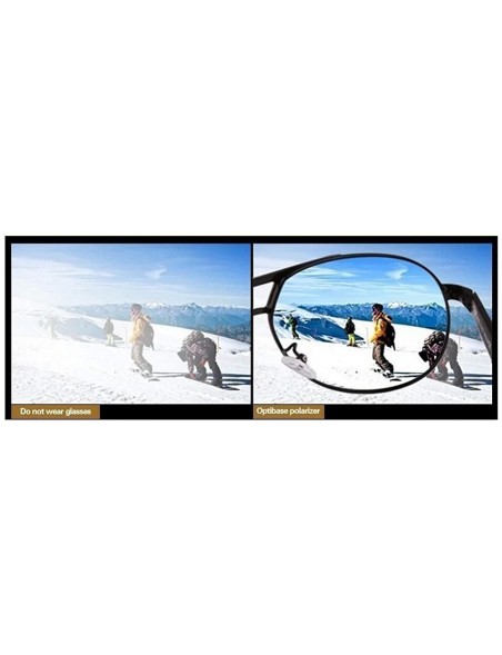 Rimless Men Polarized Brand Driving Sunglasses UV400 Fashion Flat Eye Wear With Case - Black - C612JAH34QB $22.40