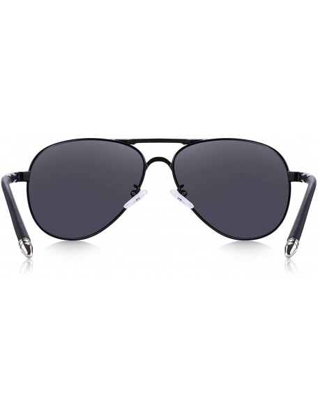 Oversized Men's Polarized Driving Sunglasses For Men Unbreakable Frame UV400 S8513 - Silver Mirror - CD18KKTHDZ0 $12.21
