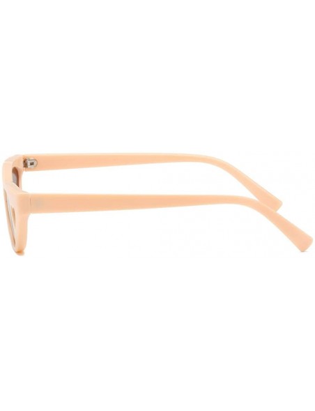 Rimless Retro Sunglassea for Women - Cat Eye Small Frame Heart Sunglasses Vintage Polarized Glasses UV Protection - CK196NA7O...