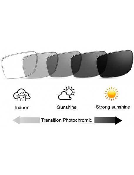 Cat Eye Transition Photochromic Slim Cat Eye Reading Glasses Sunglasses Presbyopia UV400 - All 2 Colors - CZ18CLYDD99 $40.32