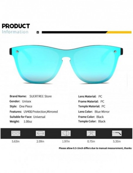 Square Blenders Sunglasses Blenders Eyewear Sunglasses Women Polarized SunglassesJH9004 - Black Frame Blue Mirror - CE18L9EE0...