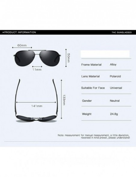 Rimless Sunglasses Unisex Polarized 100% UV Blocking Fishing and Outdoor Climbing Driving Glasses Metal Rimless fashion - C91...