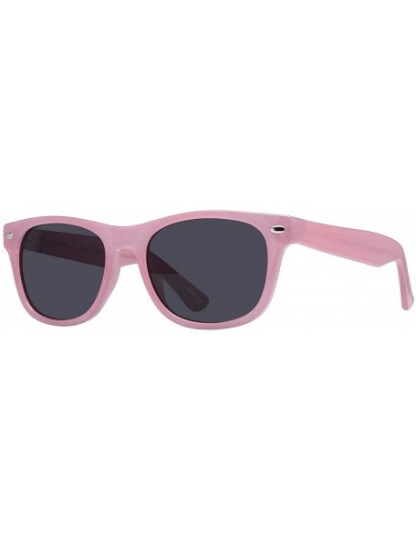 Square Benson Sunglasses (Milky Light Pink/Grey) - CD18XHWSN7K $35.52