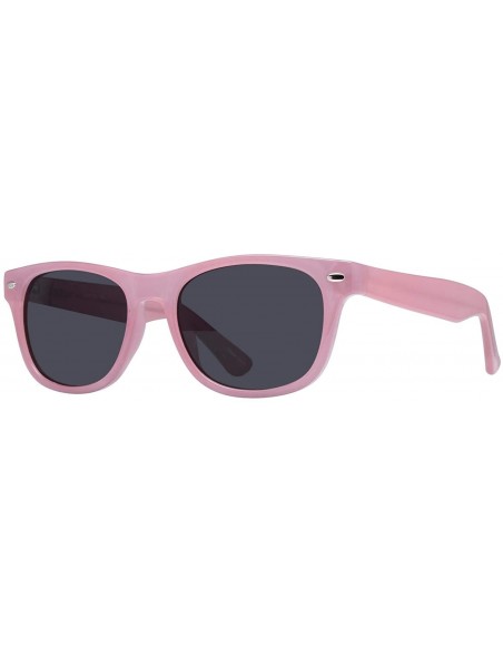 Square Benson Sunglasses (Milky Light Pink/Grey) - CD18XHWSN7K $35.52