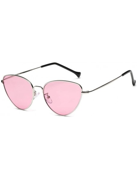 Sport Hot Sale! Fashion Glasses-Women Men Summer Vintage Retro Cat Eye Sunglasses Designer Polarized Eyewear (Pink) - CA18QSG...