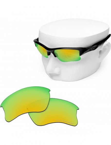 Shield Replacement Lenses Compatible with Flak Jacket XLJ Sunglass - 24k Combine8 Polarized - C712O89GDW8 $18.41