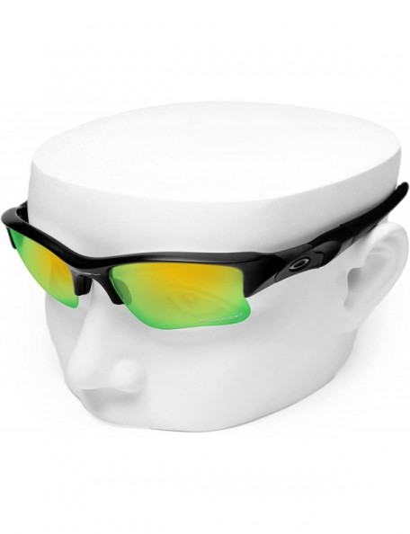 Shield Replacement Lenses Compatible with Flak Jacket XLJ Sunglass - 24k Combine8 Polarized - C712O89GDW8 $18.41