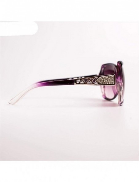 Aviator 2019 New Large Frame Designer Sunglasses Women's Fashion Mirror C5 - C8 - CS18YZW9O2T $9.58