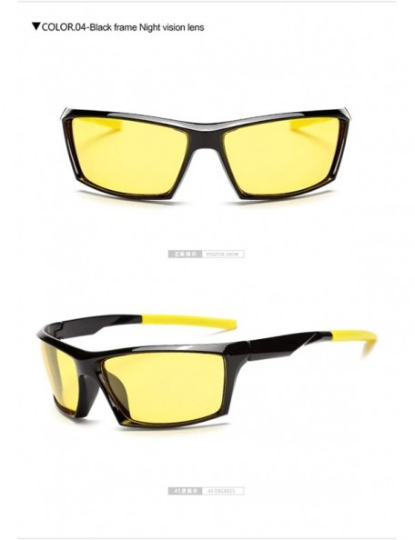 Goggle Yellow Lense Night Vision Driving Glasses Men Polarized Driving Sunglasses Goggles Reduce Glare - 1005 - C918XA82DMC $...