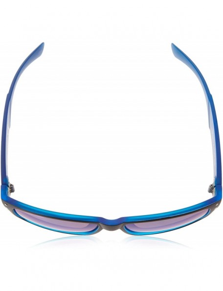 Shield Men's 5003SP Rectangular Sunglasses with 100% UV Protection- 58 mm - Black & Blue - CP18EGURIOO $24.07