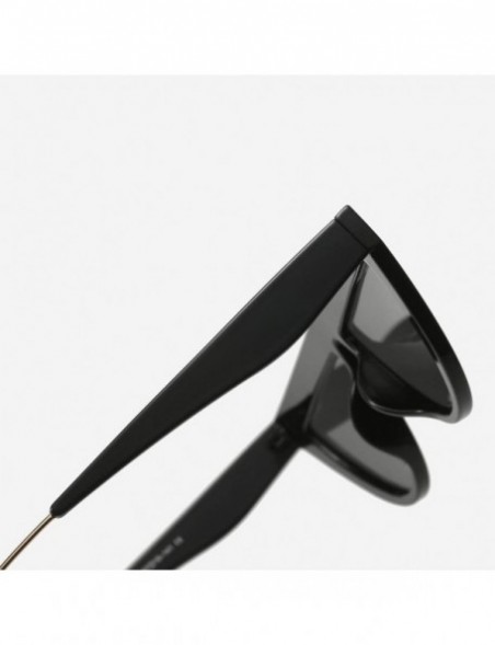 Wrap Vintage Small Semicircle Shape Sunglasses Glasses Retro Style For Unisex Women Men - E - CK196M2S8Q2 $10.13