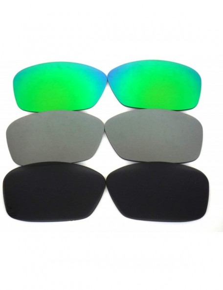 Oversized Replacement Lenses Hijinx Black&Blue&Green&Purple&Gray&Red Color Polorized-6 Pairs FREE S&H. - CR127YO8BYN $18.67