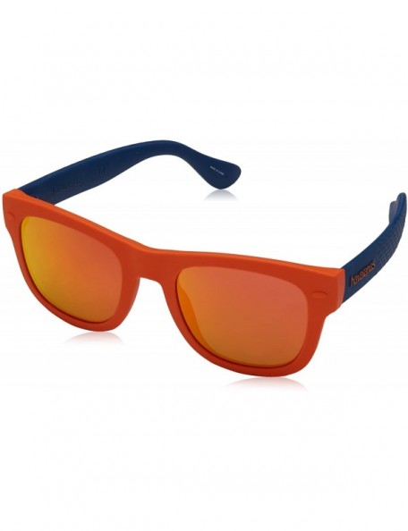 Square Paraty Square Sunglasses - Orng Blue - CC183AQQZ9D $24.05