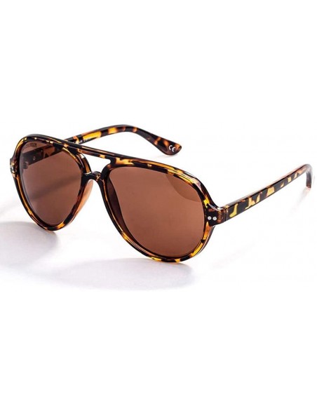 Aviator Sunglasses Men Polarized Retro Female Classic Fashion Light Pilot Women Black - Black - CA18YQW53LC $12.75