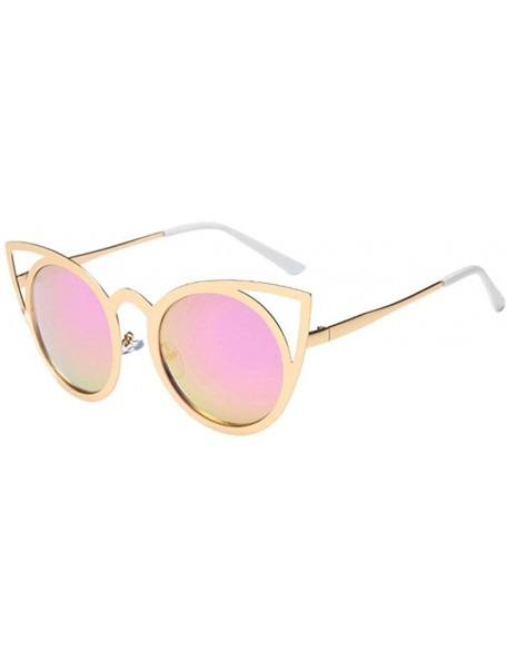 Square 2017 Woman Sunglasses Eyeglasses - Gold - CG17AZSMMK2 $10.86