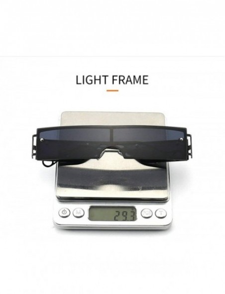 Square Fashion Sunglasses Rectangle Glasses sunglasses - Purple - CP198EX3ACT $12.34