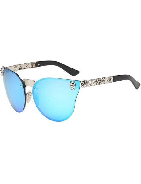 Square Fashion Unisex Women's Large Frame Colorful Sunglasses Shades Acetate Frame UV Glasses Sunglasses - F - CM18SQZ036T $1...
