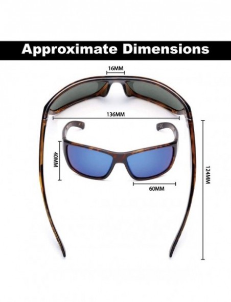 Sport Matecumbe Polarized Sunglasses with AcuTint UV Blocker for Fishing and Outdoor Sports - CS18YLEY9ZM $30.91