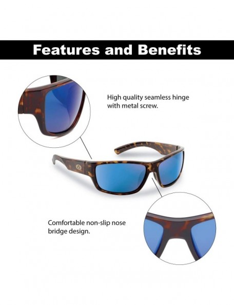 Sport Matecumbe Polarized Sunglasses with AcuTint UV Blocker for Fishing and Outdoor Sports - CS18YLEY9ZM $30.91