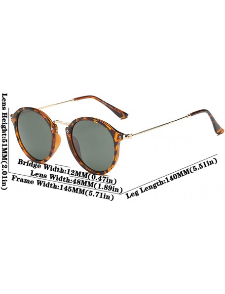 Round Sunglasses Women/Men 2019 Vintage Round Sun Glasses Er Sunglass Lentes De Sol Hombre/mujer UV400 - Ateg2447-11 - CR199C...