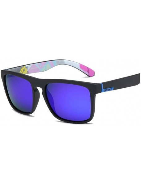 Sport Polarizing Sunglasses Suitable Baseball - Blue - CT18YEZ0R53 $56.07