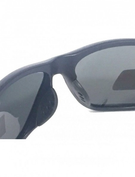 Sport Men's Sport Polorized Sunglasses - Black Frame Mirror Len - C4180YWD4QQ $21.96