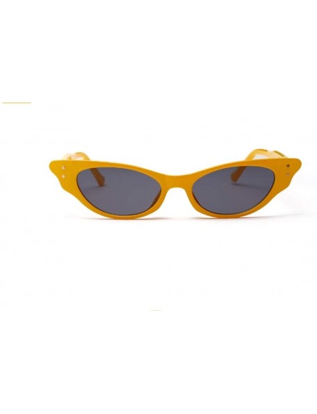 Cat Eye Unisex Vintage style Sunglasses Super Cat Eye Triangle Retro Womens Mens Cobain Jackie O Clout Mod Trendy - CR18HWHK8...