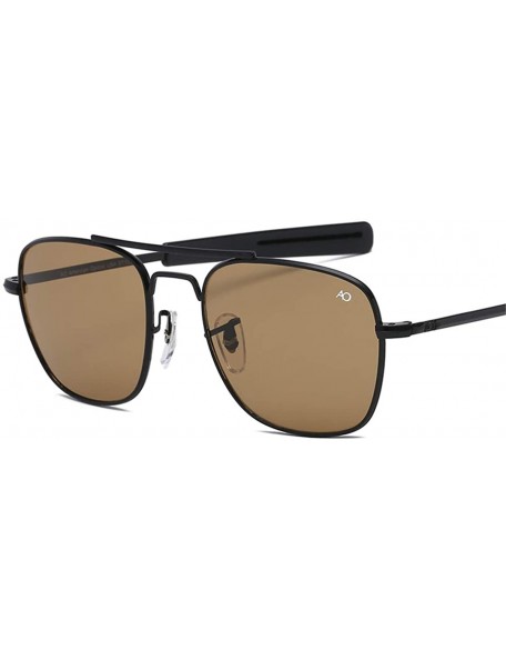 Square Aviation Sunglasses American Military - 8054 C6 - CP18WTDOHZX $22.71