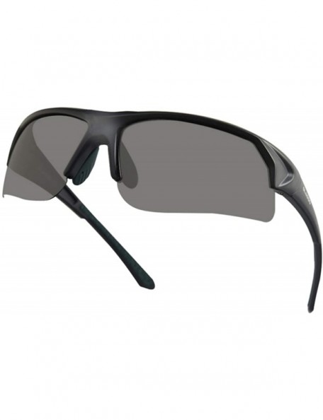 Sport Men's Sports Polarized Sunglasses UV Protection Eyeglasses for Men Fishing Driving Cycling - 1179-01 Navy Frame - C018T...
