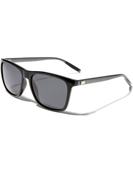 Aviator Polarized Sunglasses for Women Men Driving Rectangular Aluminum Sun Glasses UV 400 Protection - CG18T5IZ2HI $32.84