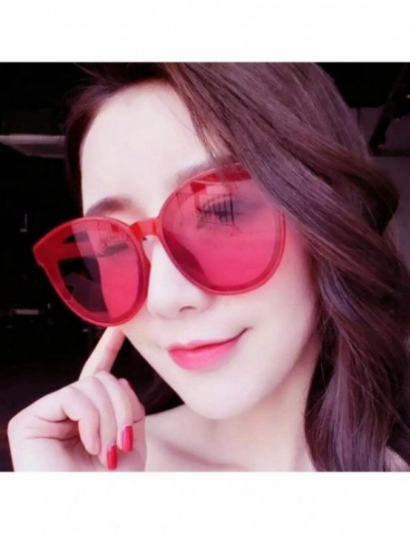 Round Luxury Vintage Round Sunglasses Women Brand Designer 2019 Cat Eye Leopard - Silver - CL18Y3O0MOM $8.23