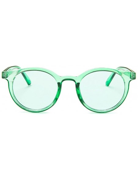 Square MOD-Style Cat Eye Round Frame Sunglasses A Variety of Color Design - S10 - CP189SUA670 $14.07