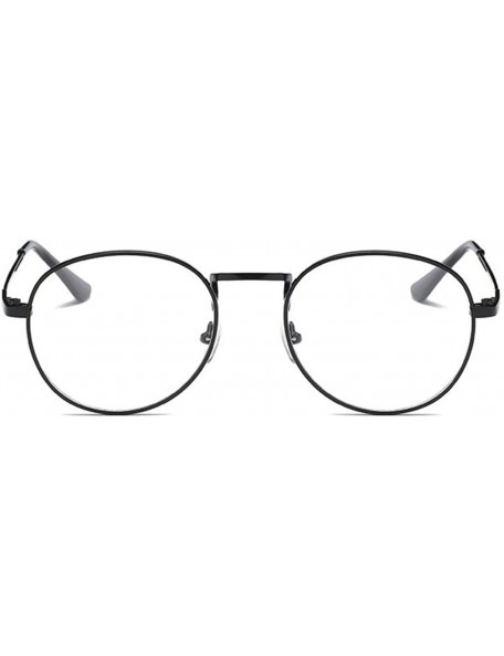 Round New Fashion Men Glasses Frame Women Eyeglasses 2019 Vintage Round Clear Lens Optical Spectacle - Silver - CP19855KRXU $...
