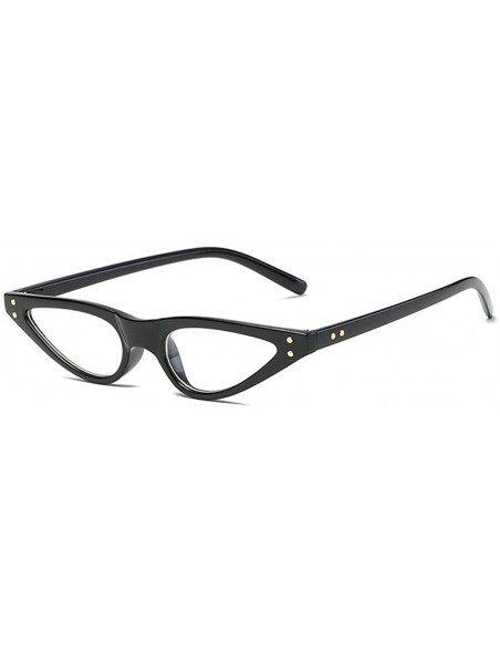 Oversized Unisex Fashion Eyewear Unique Sunglasses Vintage Glasses - Black - C11970HY2DL $19.41
