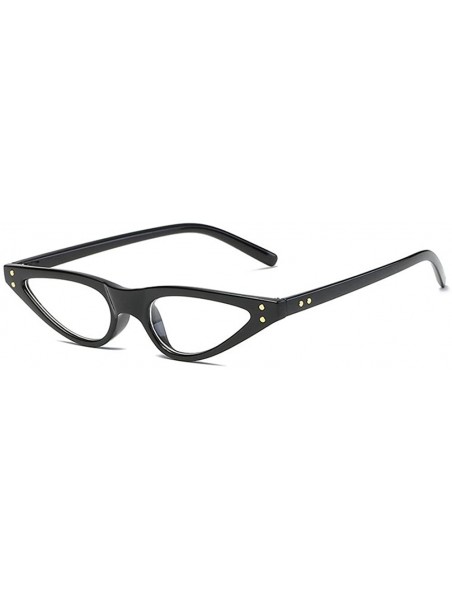 Oversized Unisex Fashion Eyewear Unique Sunglasses Vintage Glasses - Black - C11970HY2DL $11.13