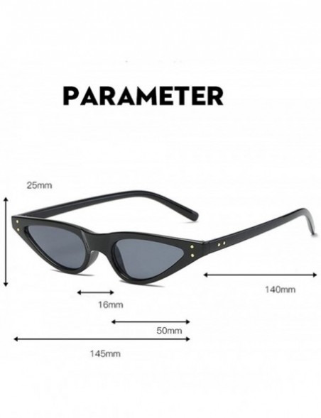 Oversized Unisex Fashion Eyewear Unique Sunglasses Vintage Glasses - Black - C11970HY2DL $11.13