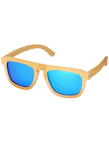 Goggle Bamboo glasses men and women with the same sunglasses wooden glasses classic retro sunglasses driving polarizer - CC18...