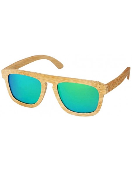 Goggle Bamboo glasses men and women with the same sunglasses wooden glasses classic retro sunglasses driving polarizer - CC18...