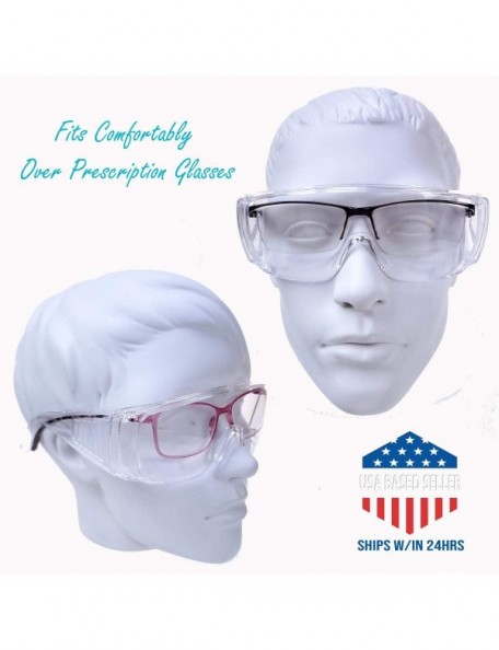 Goggle Protective Goggles Protection Resistant Included - 3 Pairs & 1 Lens Cleaning Bottle - CS1907UMCKS $21.32
