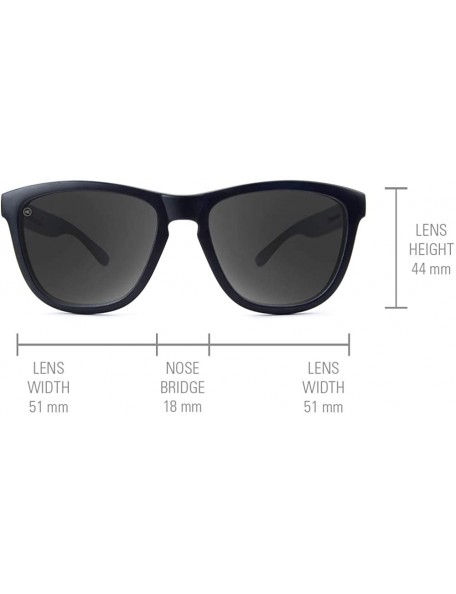 Wayfarer Premiums Polarized Sunglasses For Men & Women- Full UV400 Protection - Black on Black / Smoke - C618K0IKGYN $27.51